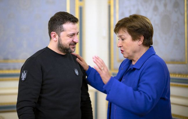 Зеленський у Вашингтоні зустрівся із директором МВФ: що обговорювали Зеленський у Вашингтоні зустрівся із директором МВФ: що обговорювали