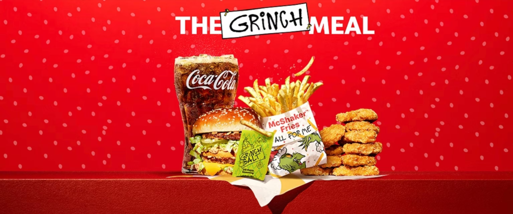 McDonald’s запускает праздничный Grinch-набор в США: что внутри и будет ли он в Украине