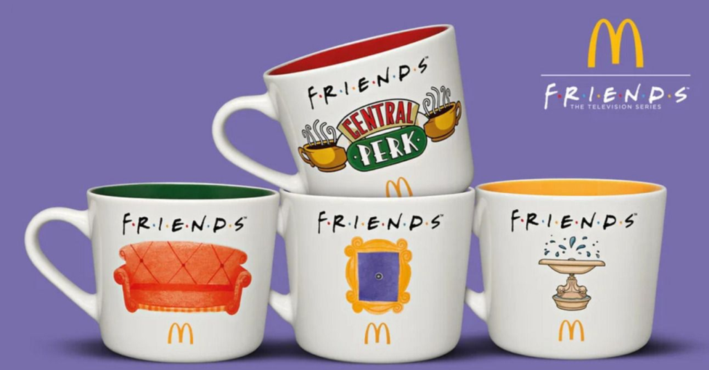 Чашки из сериала «Друзья» появились в McDonald's Украины: цены, условия и важные нюансы для фанатов
