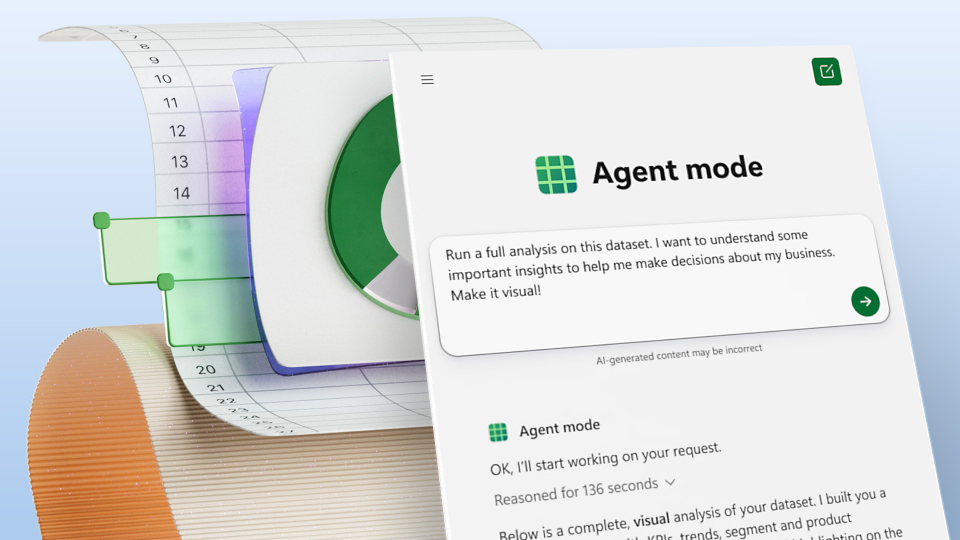 Как работает Agent Mode в Excel: что это и какие задачи ИИ выполняет автоматически Как работает Agent Mode в Excel: что это и какие задачи ИИ выполняет автоматически