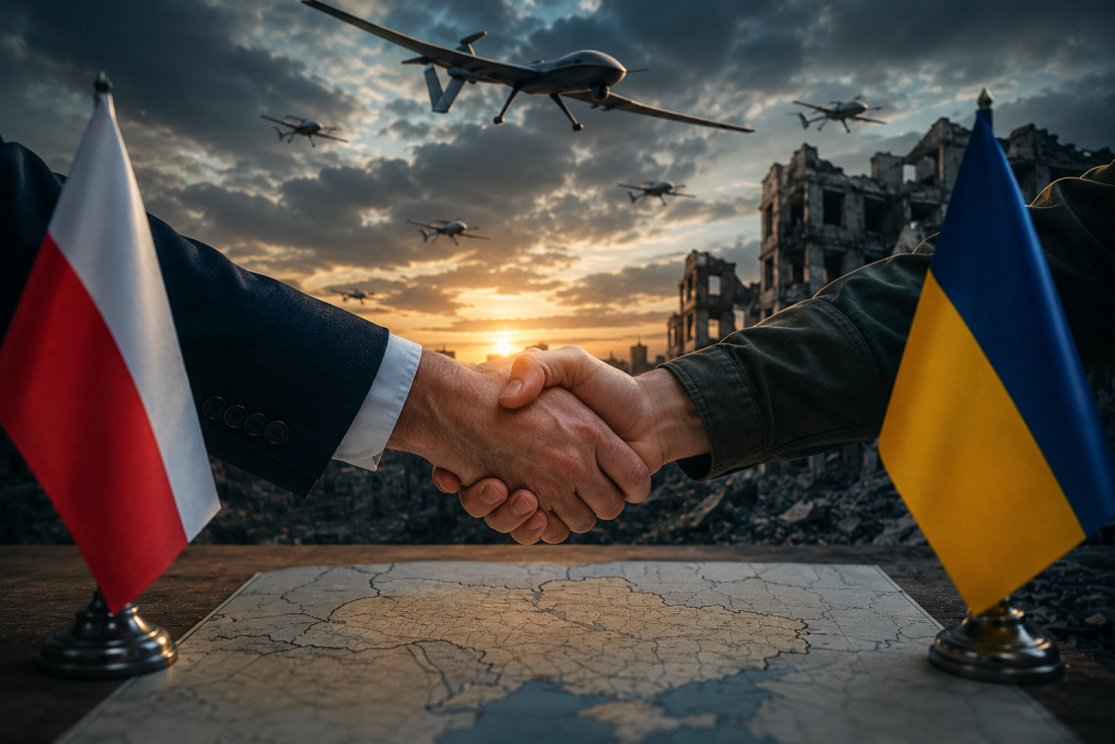 Польша потребовала от Украины точности при ударах дронами по территории России