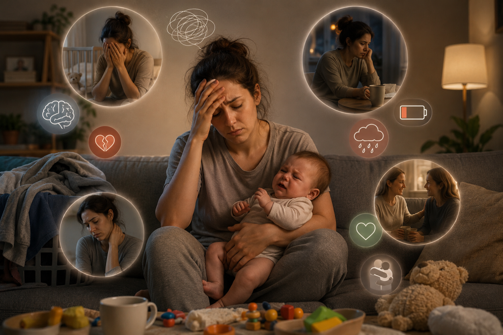 Родительское выгорание у мам и родителей: симптомы, эмоциональное истощение и помощь