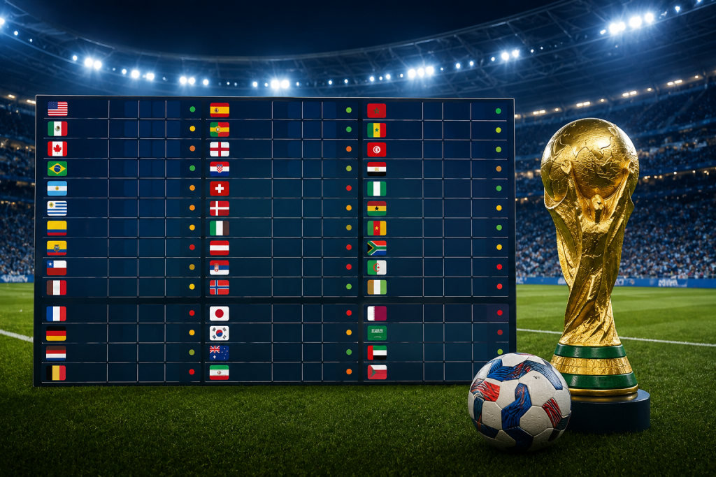 Турнирная таблица чемпионата мира по футболу FIFA 2026: положение всех сборных перед решающим туром группового этапа