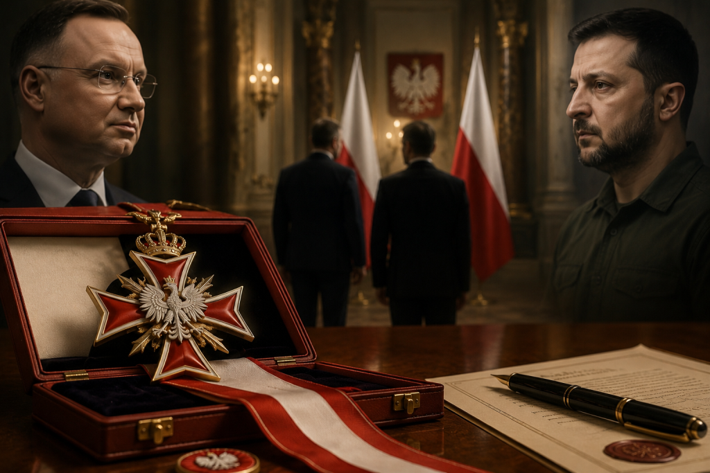Дуда высказался о награде Зеленского: кто решит судьбу Ордена Белого Орла в Польше