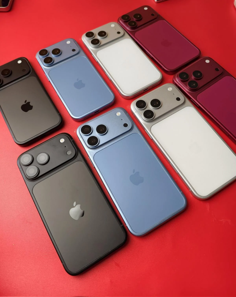 iPhone 18 Pro показали вживую во всех цветах: как будут выглядеть новые смартфоны Apple
