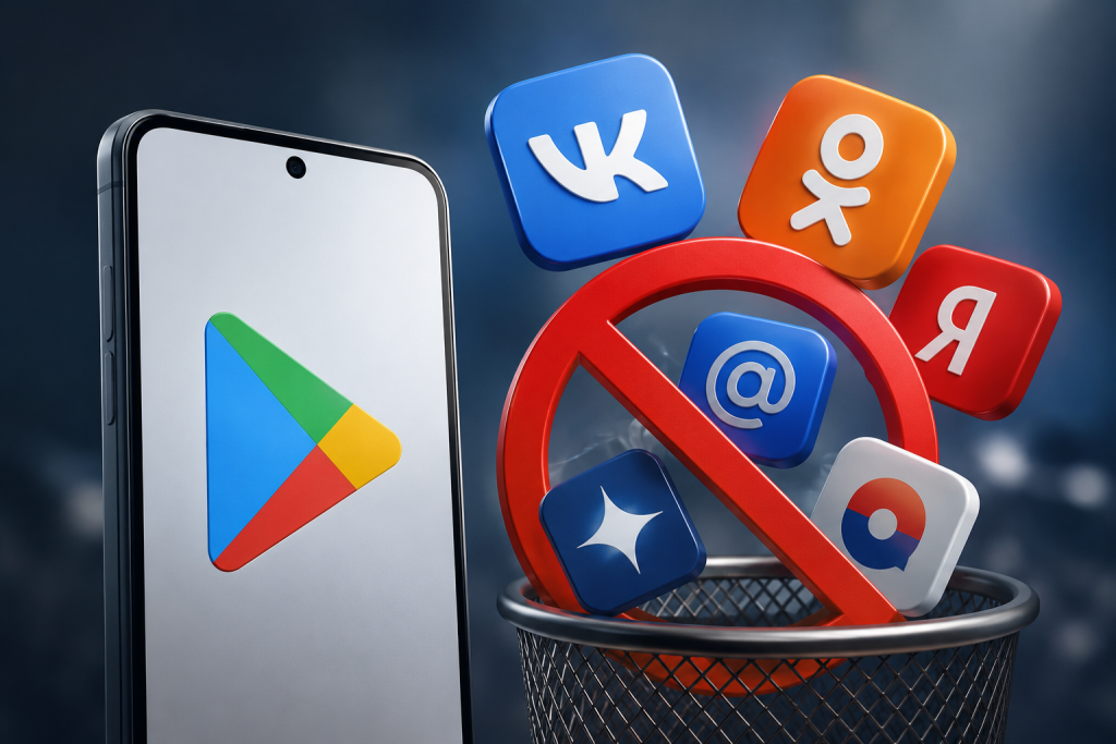 Российские приложения исчезли из Google Play: почему их удалили и какие сервисы попали под блокировку Российские приложения исчезли из Google Play: почему их удалили и какие сервисы попали под блокировку