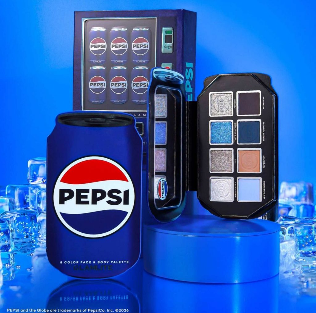 Pepsi и Glamlite представили косметику с ароматами газировки: состав коллекции и цены