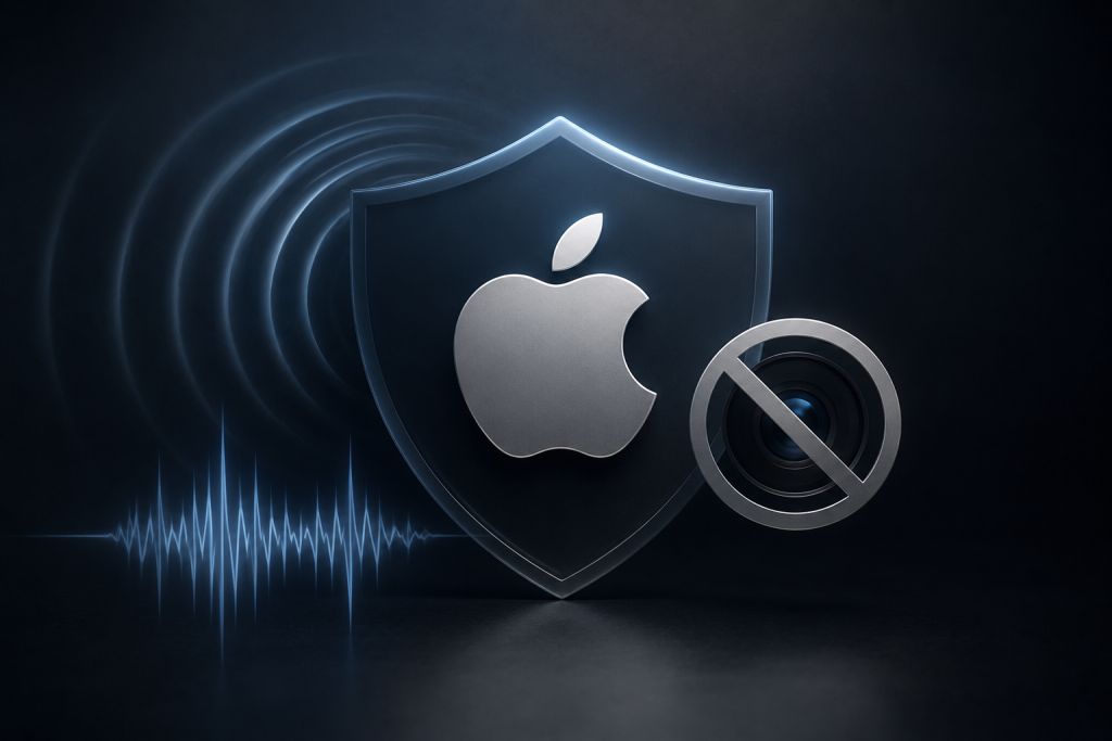 Apple разрабатывает защиту от скрытой съемки: как будут работать звук и вибрация